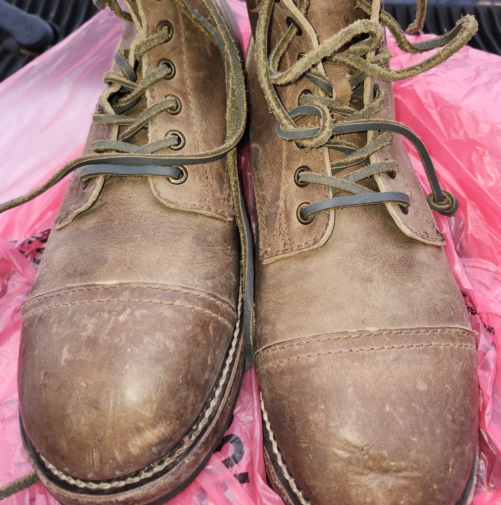 freebird hand crafted leavenworth boot 9 iron Rangers thursday cap toe boot